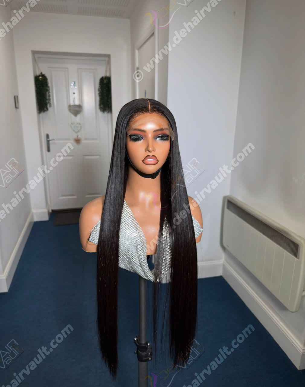 Wig Danny | 28-inch SDD Vietnam Bone Straight – 5x5 Swiss Closure (300g) - Image 4