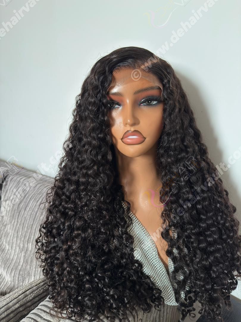 Wig Glem | 22-inch Pixie Curls – 5x5 Swiss Lace Closure (300g) - Image 1