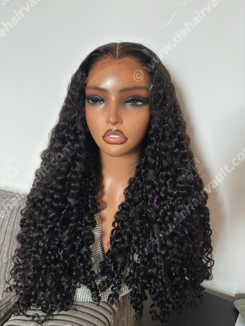Wig Glem | 22-inch Pixie Curls – 5x5 Swiss Lace Closure (300g) - Image 3