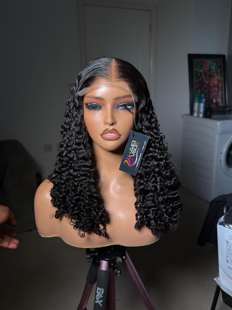 Wig Carli | 16-inch Super Double Drawn Pixie Curls – 5x5 Closure (250g) - Image 1