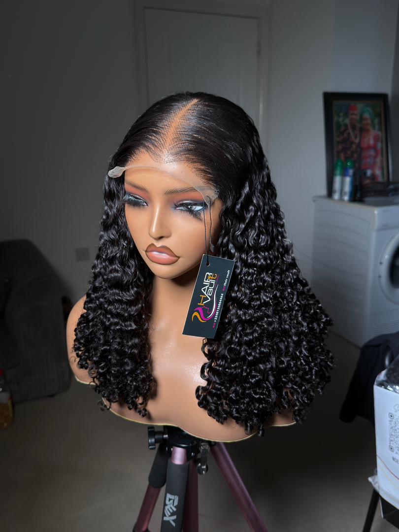 Wig Carli | 16-inch Super Double Drawn Pixie Curls – 5x5 Closure (250g) - Image 2