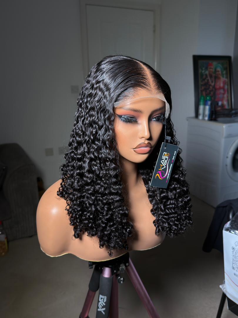 Wig Carli | 16-inch Super Double Drawn Pixie Curls – 5x5 Closure (250g) - Image 3