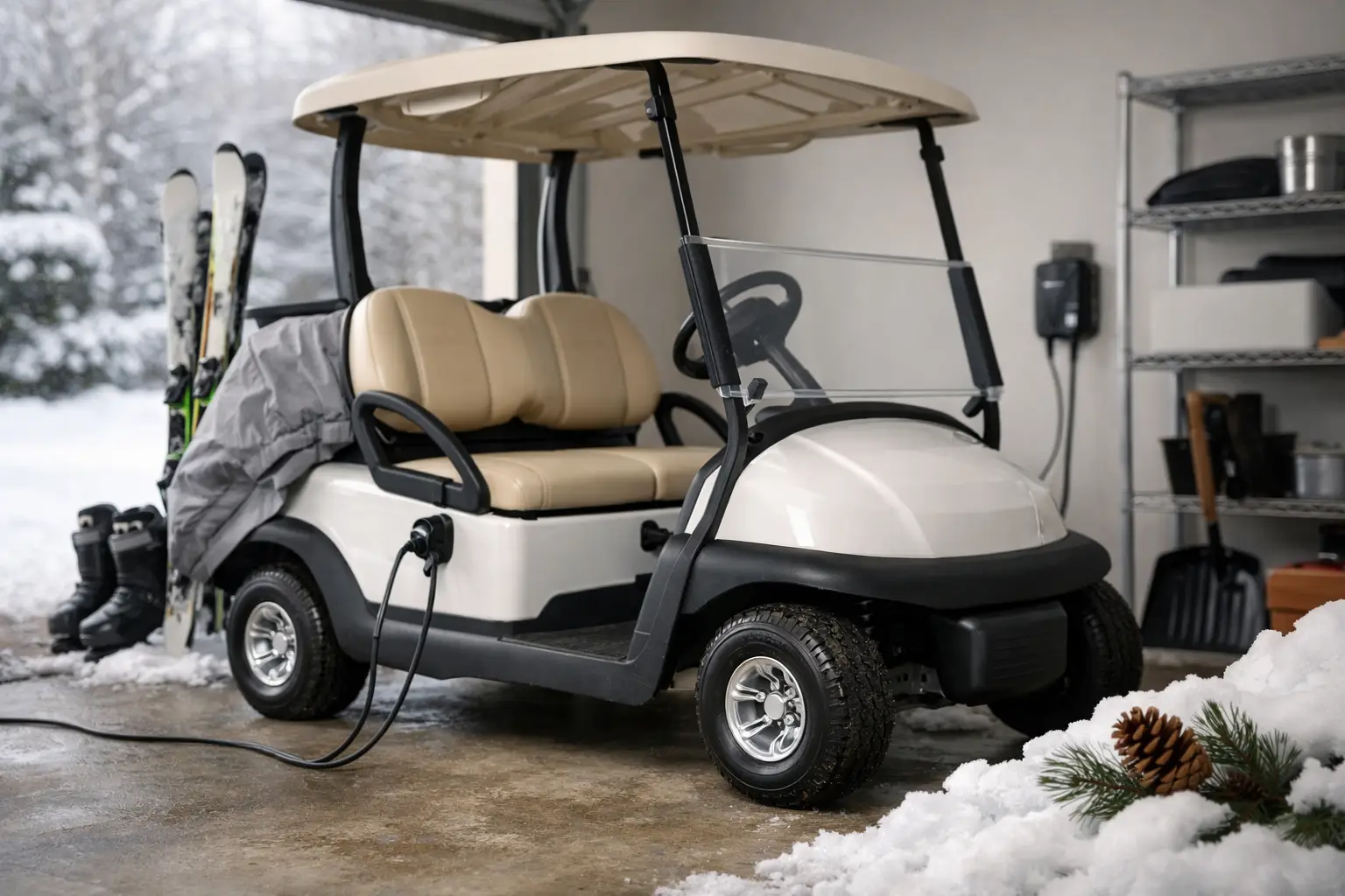 How To Store Electric Golf Cart For Winter
