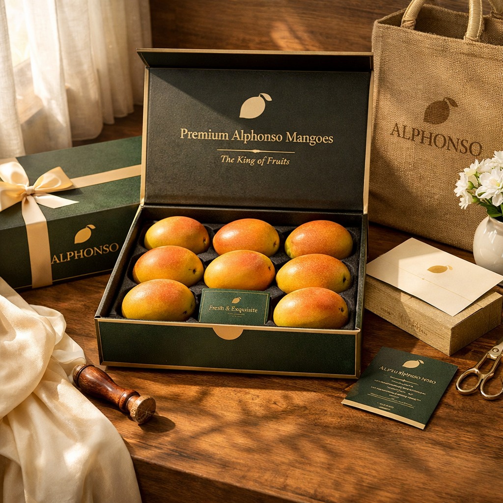 Duo Gift Hamper — Devgad Hapus Alphonso and Payari Mango gift box Mumbai
