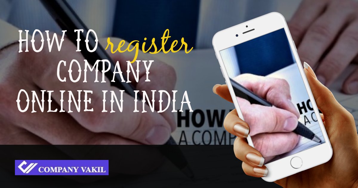 company registration online in india