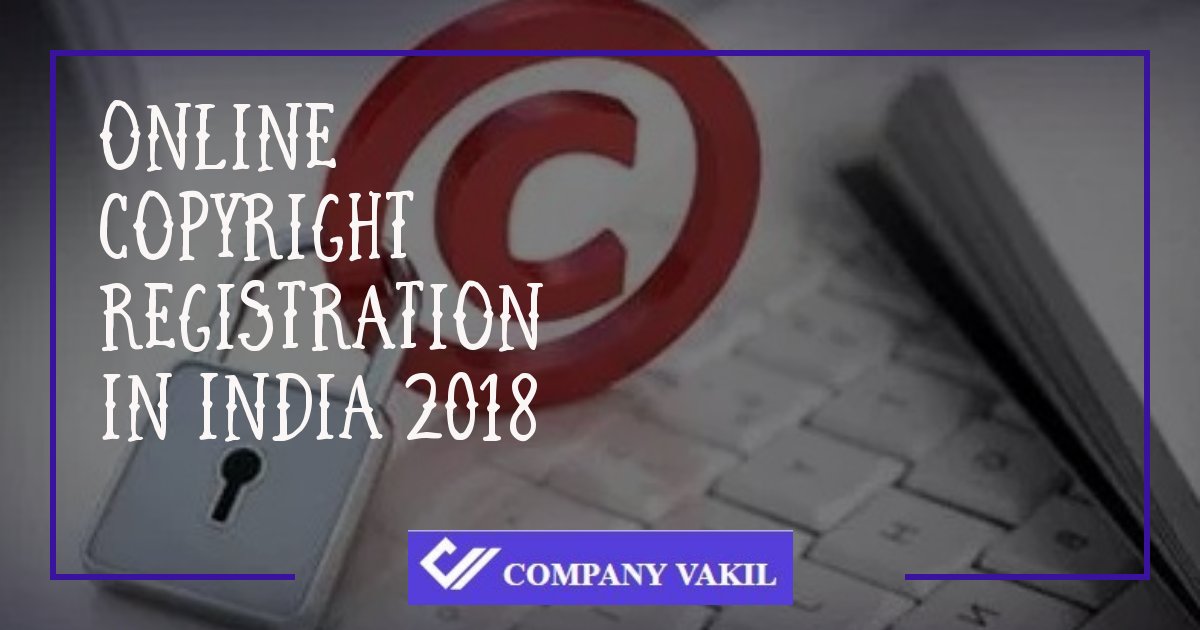 online copyright registration process in india