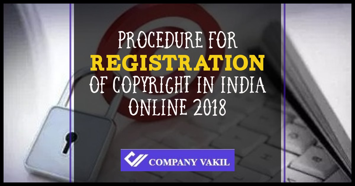 website copyright registration online in india