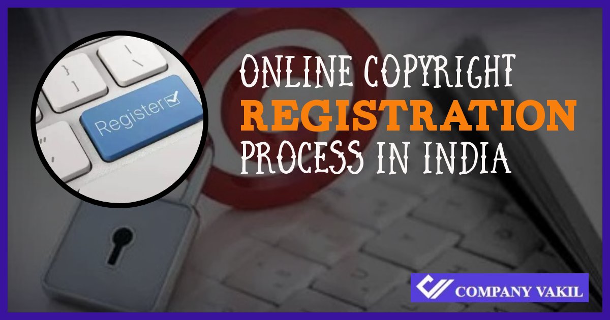 online copyright registration process in india