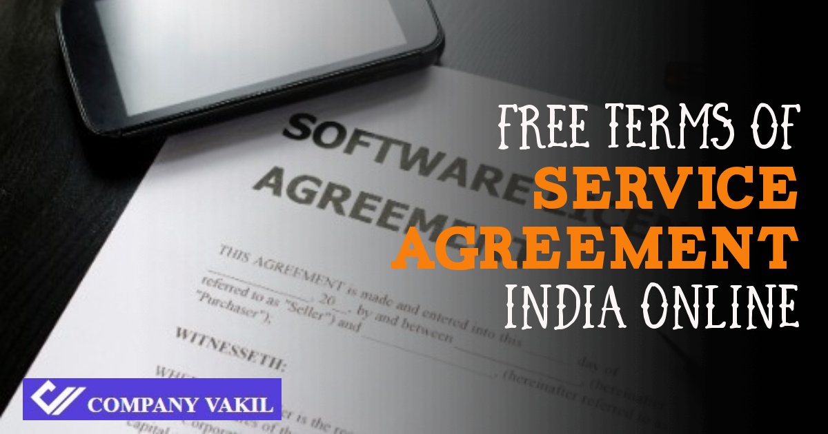 long term service agreement template India