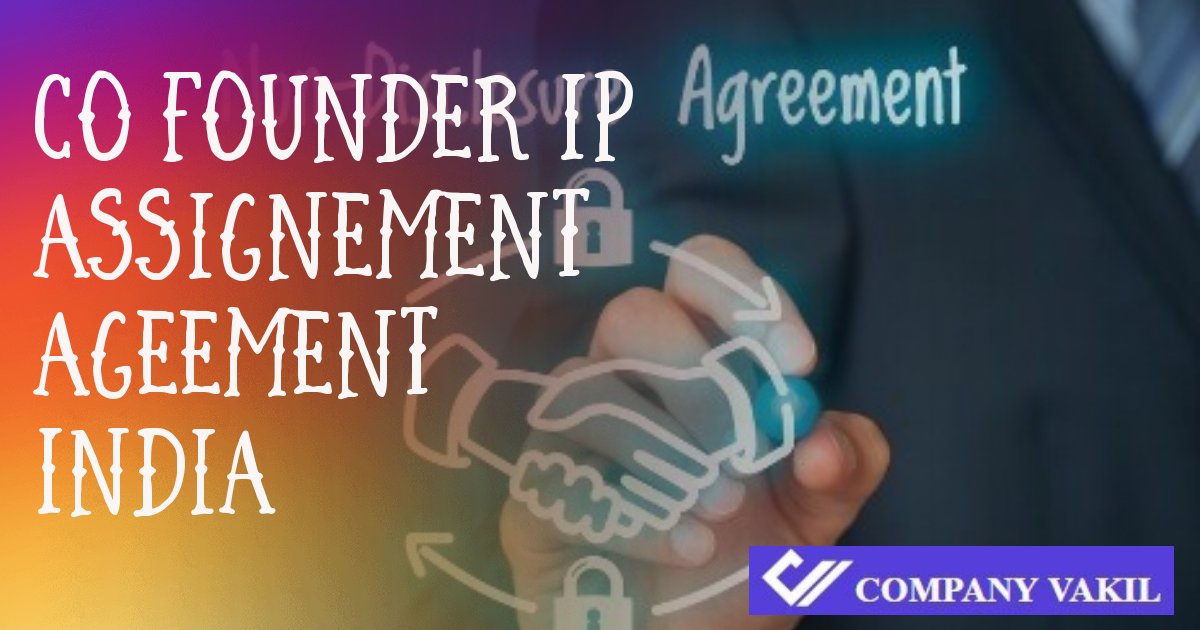 co founder agreement sample online india