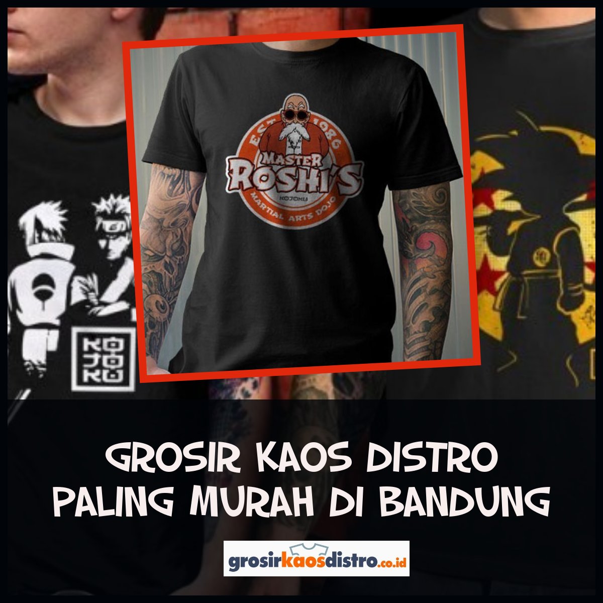 Grosir Kaos  Distro  Murah  Kaos  Custom Berkualitas