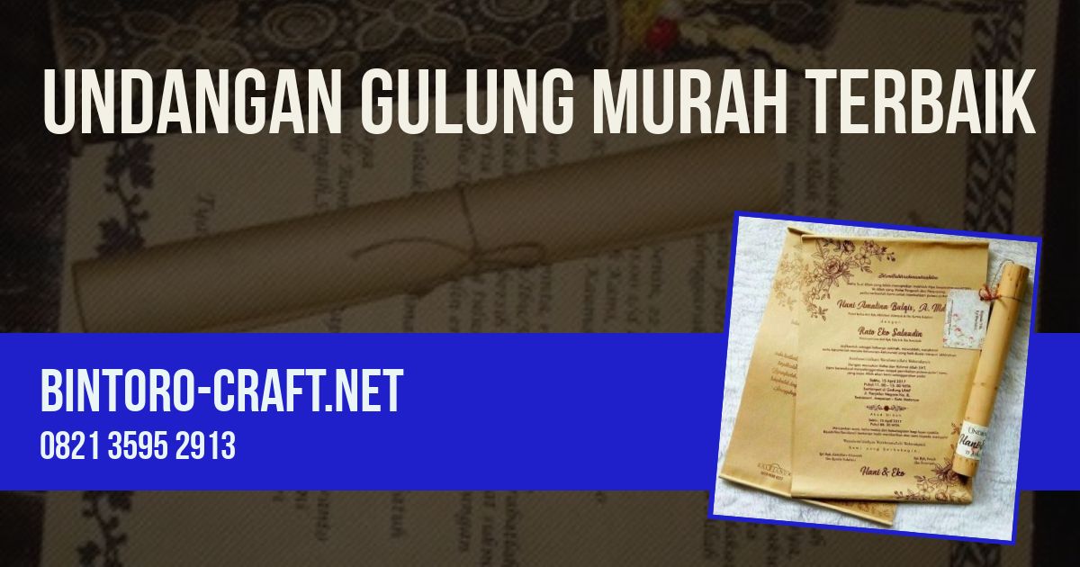 Undangan Unik Di Jogja Murah