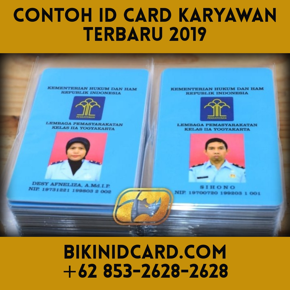 Contoh Id Card Perusahaan Materi Pelajaran 10