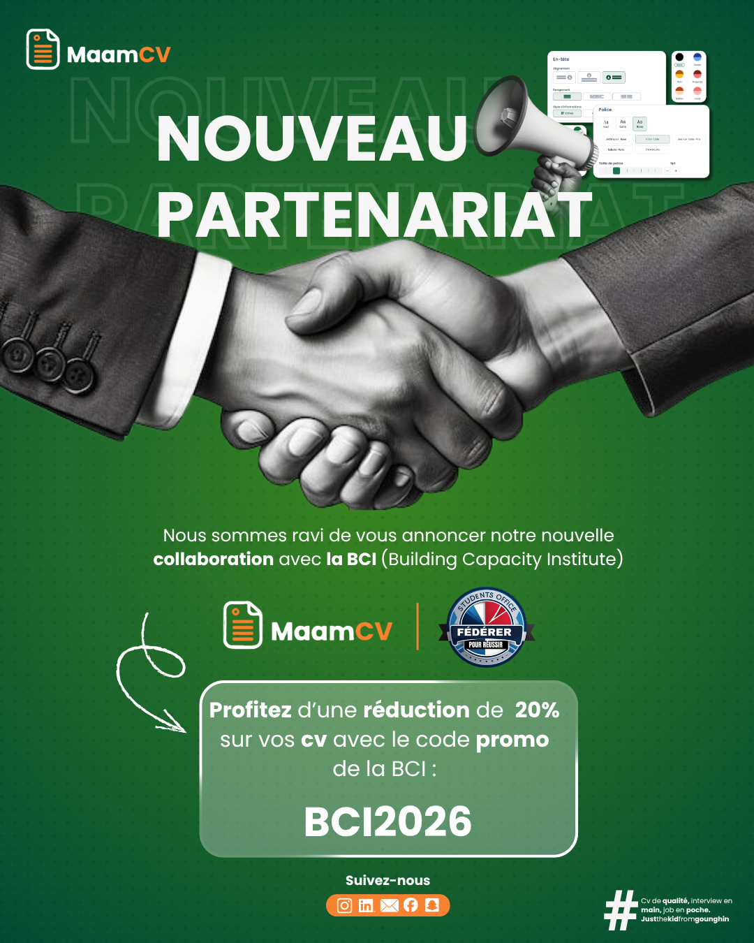✨ Une nouvelle étape. Une vision partagée.