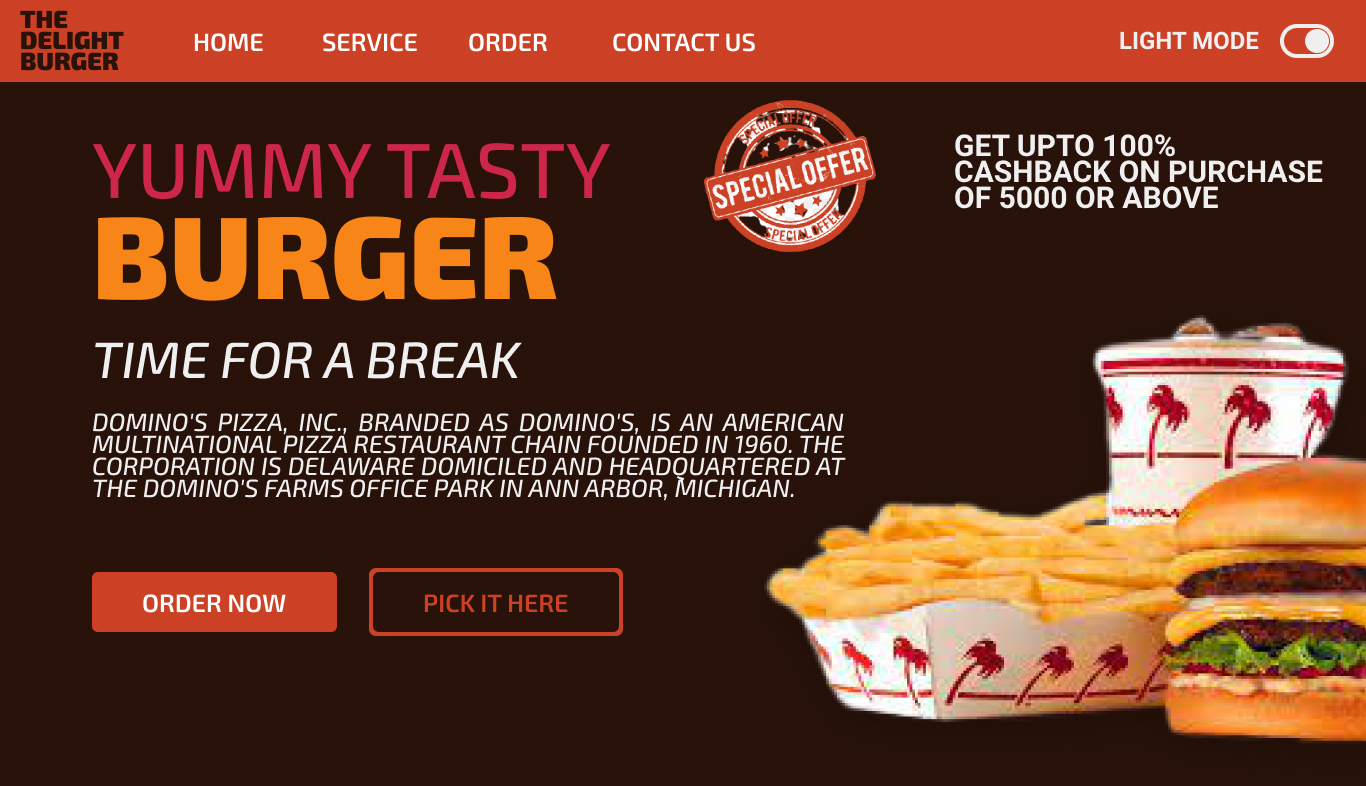 DM App – Main Screen