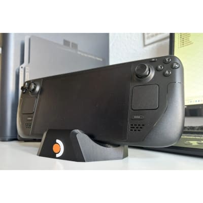 Suporte Dock Steam Deck Estação Acoplamento Base Gamer Acessório Impressão 3D em impressão 3D — Moldz3D — foto 5