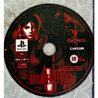 Quadro Decorativo CD Resident Evil 2, 4 e Requien Estilo PS2 + Suport de Exibição em impressão 3D — Moldz3D — foto 2