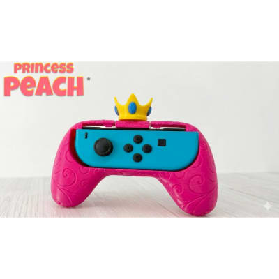 Grip Capa JoyCon Nintendo Switch 2 Switch 1 Mario Temático Proteção Controle Decorativo em impressão 3D — Moldz3D — foto 15