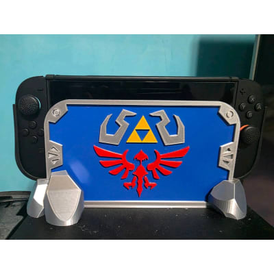 Capas Decorativas Vários Modelos para Dock do Nintendo Switch 2 – Escolha Seu Estilo em impressão 3D — Moldz3D — foto 4