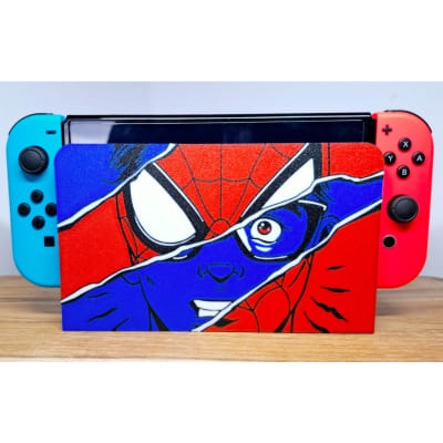 Capa De Substituição Para Nintendo Switch Oled e Normal Dock Case Anime Decorativa em impressão 3D — Moldz3D — foto 4