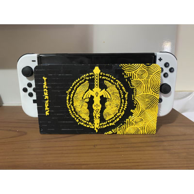 Capa para Dock Nintendo Switch OLED – Tema Zelda Tears of the Kingdom em impressão 3D — Moldz3D — foto 2