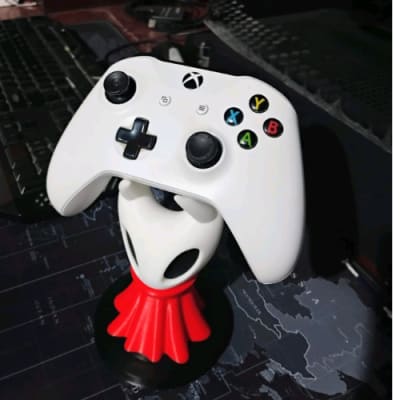 Suporte para controle Hollow Knight e Silksong - PS5, PS4, PC, Xbox, 8BitDo Ultimate em impressão 3D — Moldz3D — foto 8