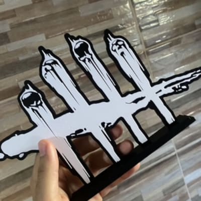 Placa Decorativa Dead by Daylight Logo 3D Gamer em impressão 3D — Moldz3D — foto 2