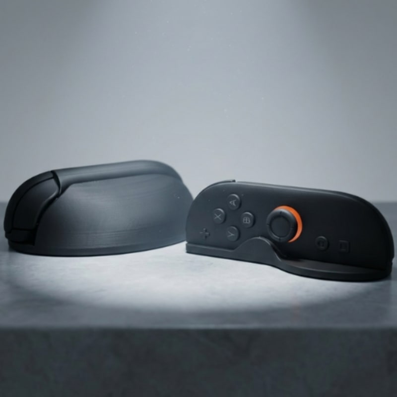 Adaptador Mouse JoyCon Nintendo Switch 2 Agarrador Controle Gamer Acessório Ergonomico em impressão 3D — Moldz3D