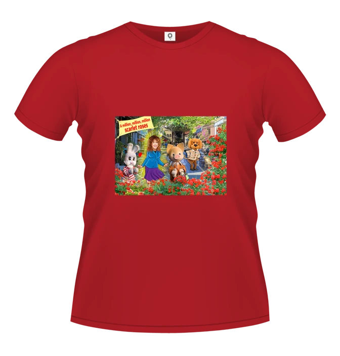 Neve Tzedek Starry Street: Alla Pugacheva and Friends — shirt design by Alex Glushenkov