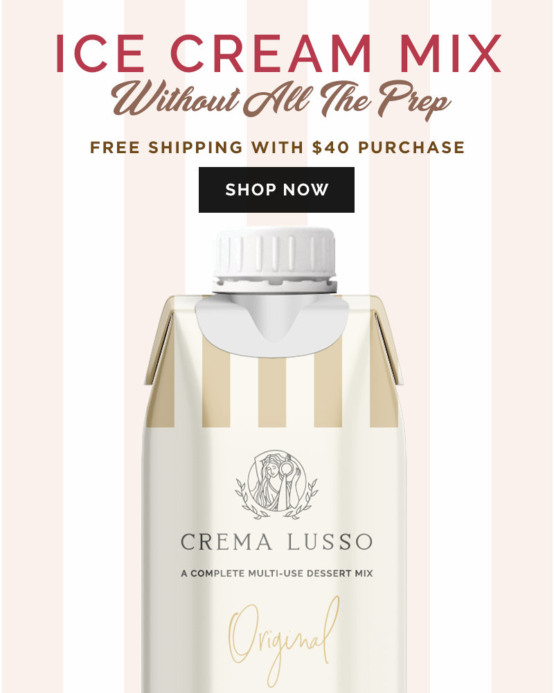 Crema Lusso social post