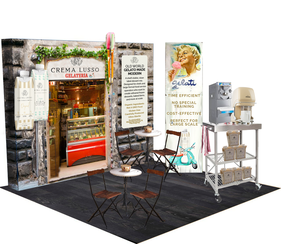 Crema Lusso trade show presence