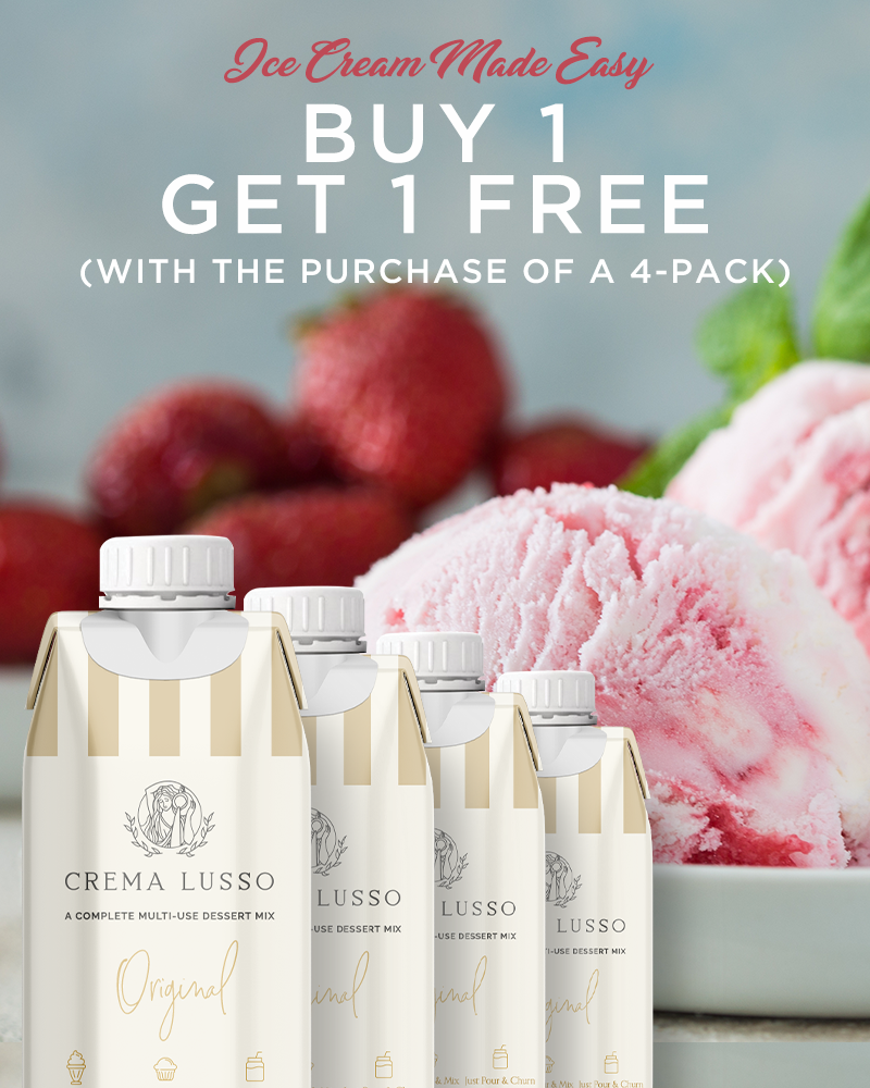 Crema Lusso social post