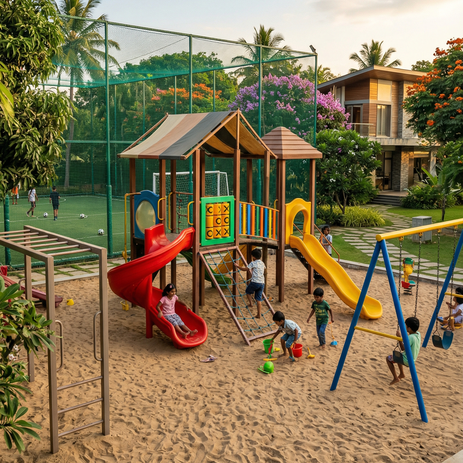 Children's Play Area at Eco Habitat