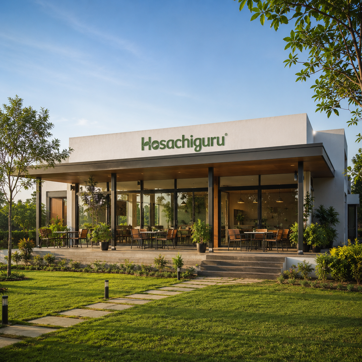 Clubhouse and Dining at Hosachiguru Sambrahma