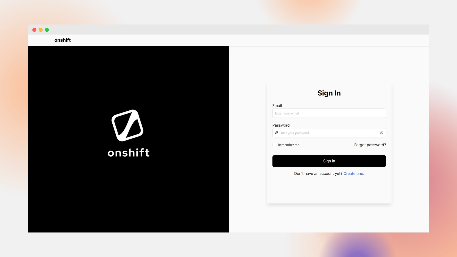 Onshift - An employee schedule management platform. Built with Next.js, TailwindCSS, and MongoDB