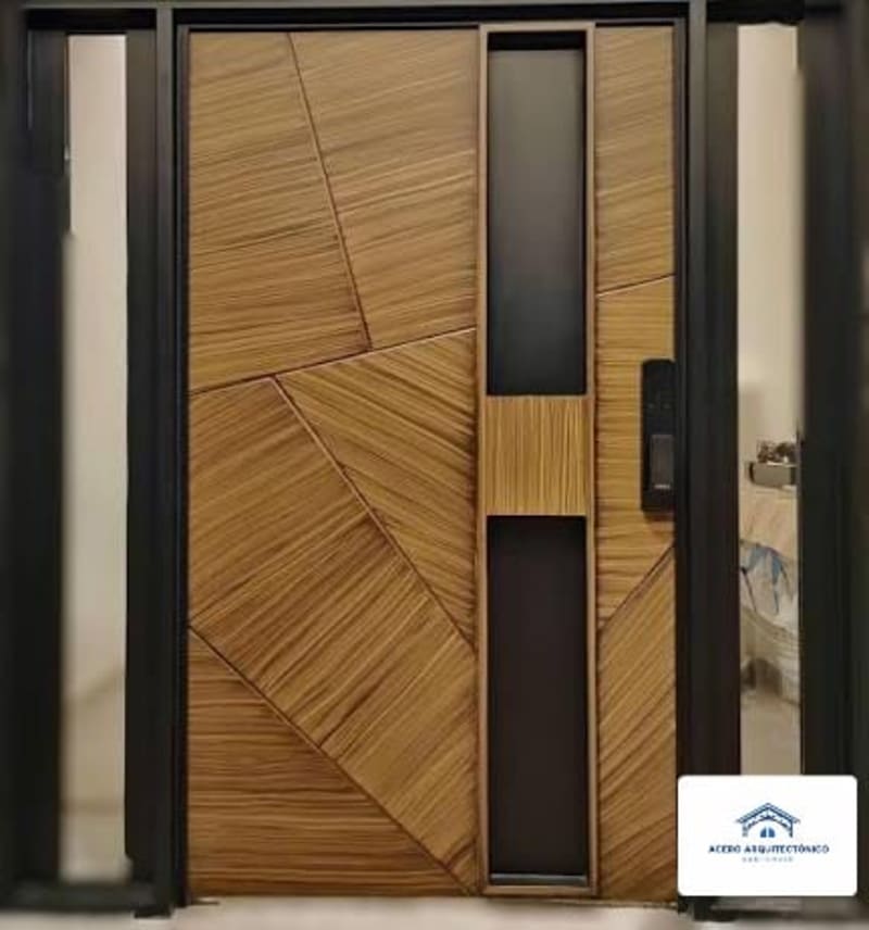 Puertas de Hierro Modernas 12