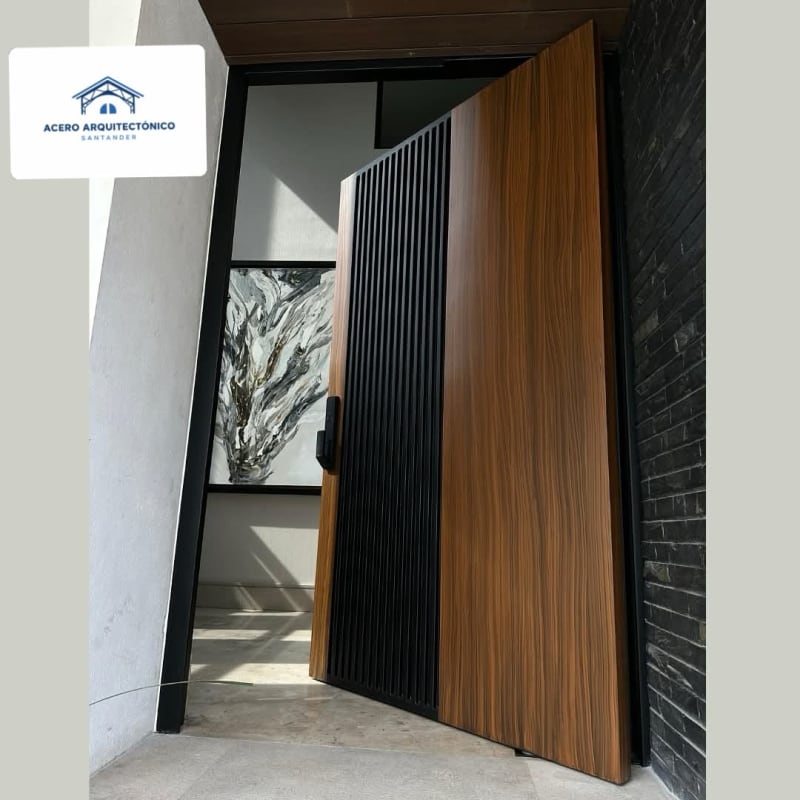 Puertas de Hierro Modernas 17