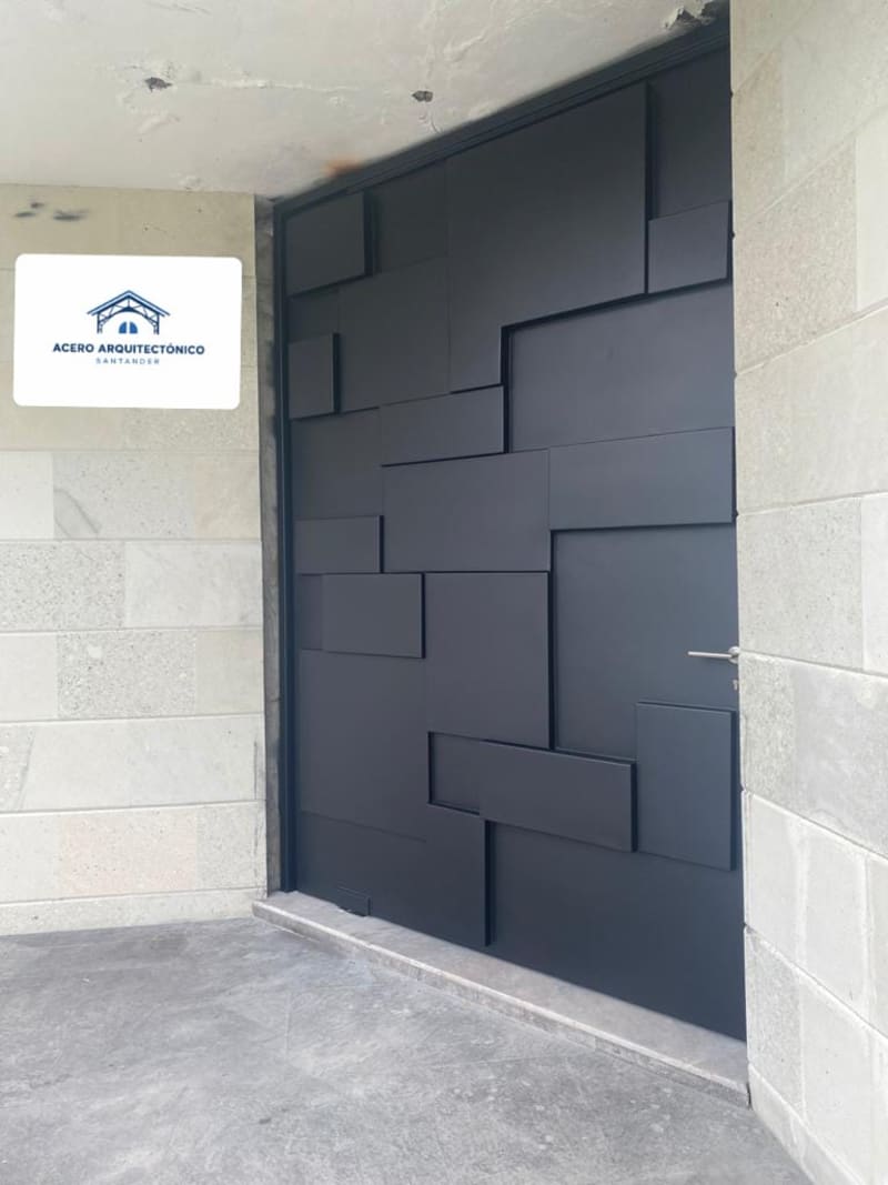 Puertas de Hierro Modernas 4