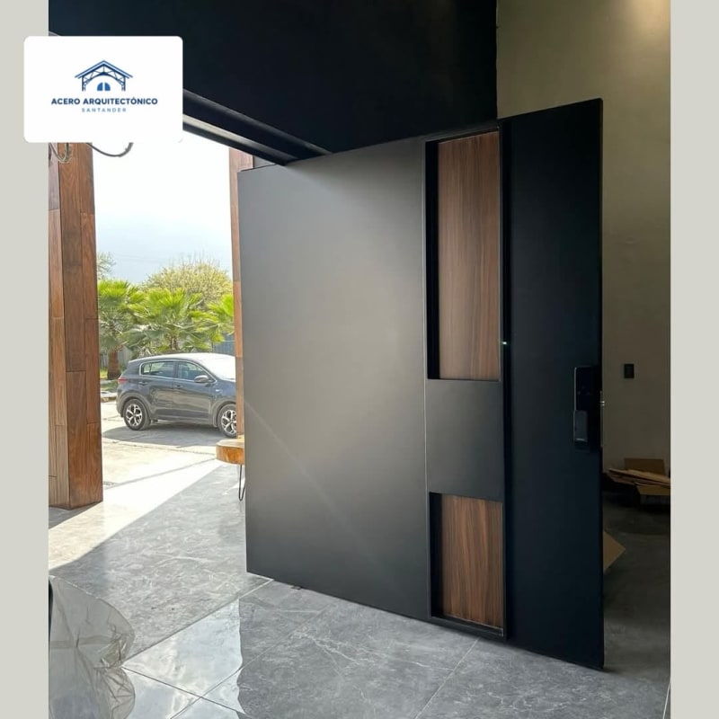 Puertas de Hierro Modernas 19