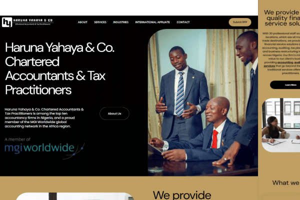 Haruna Yahaya & Co case study preview