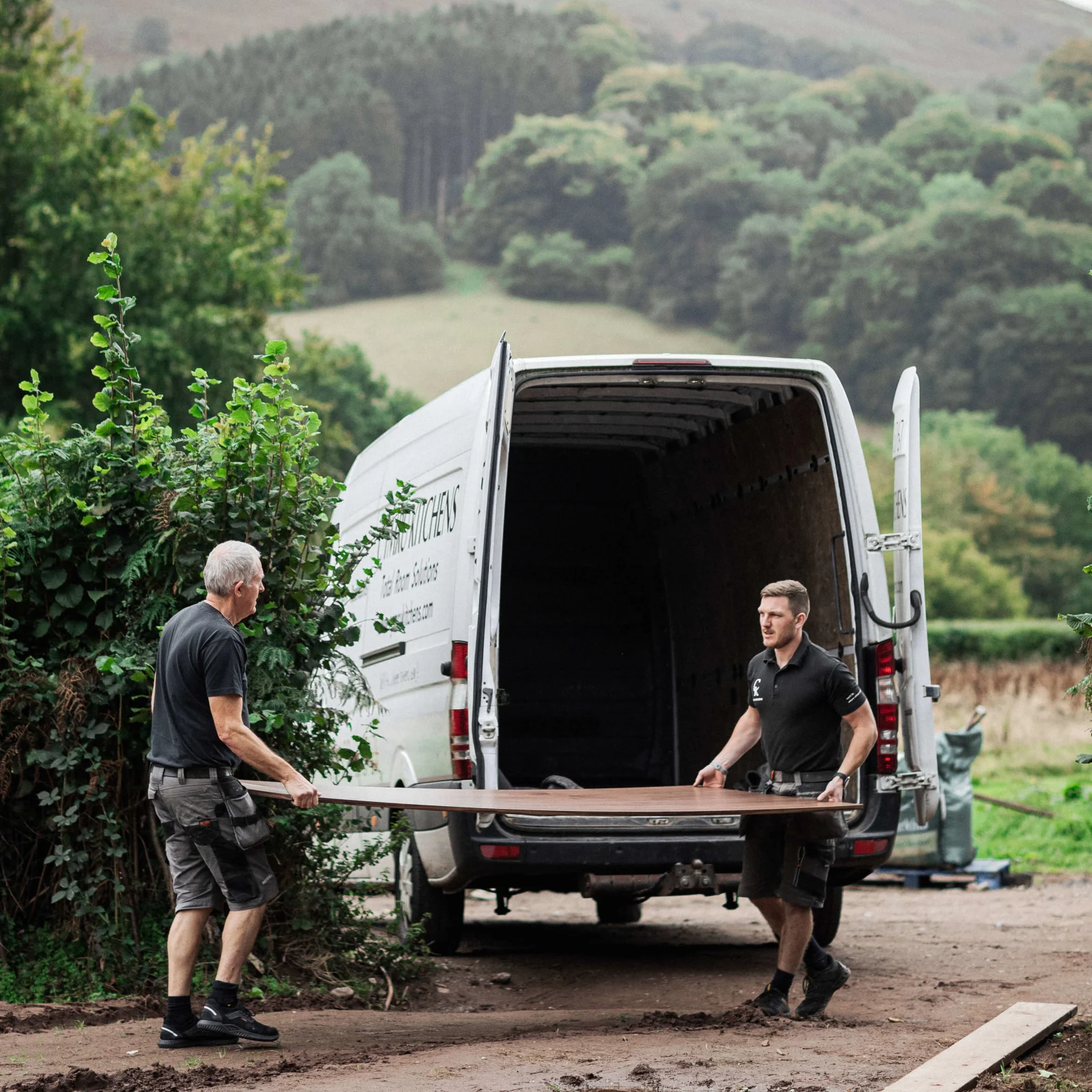 Kitchen image for journal 'CYMRU KITCHENS Within the heart of nature.'