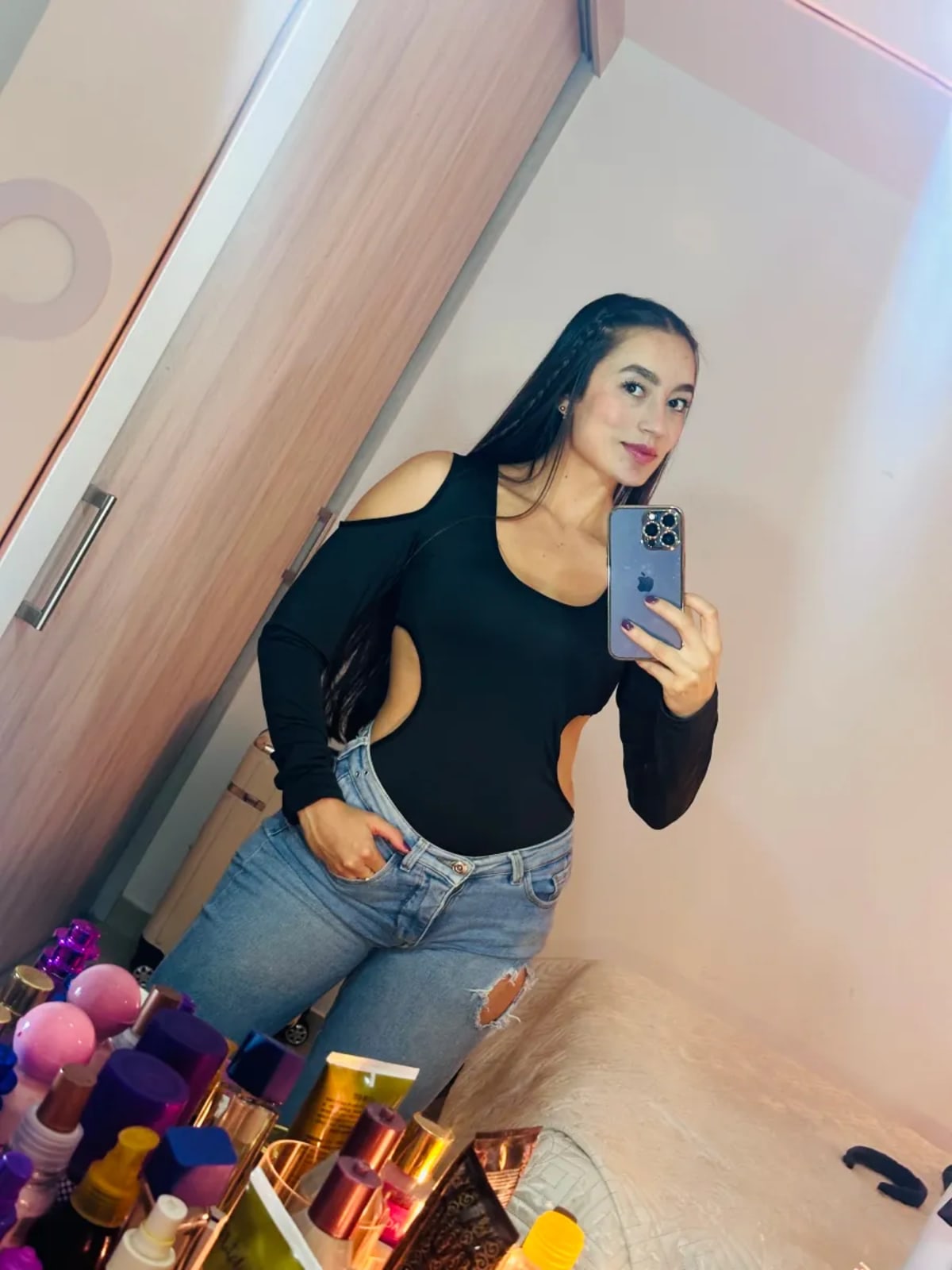 Body Cut-out Manga Larga – Tallas Grandes | Vicsy — vista principal