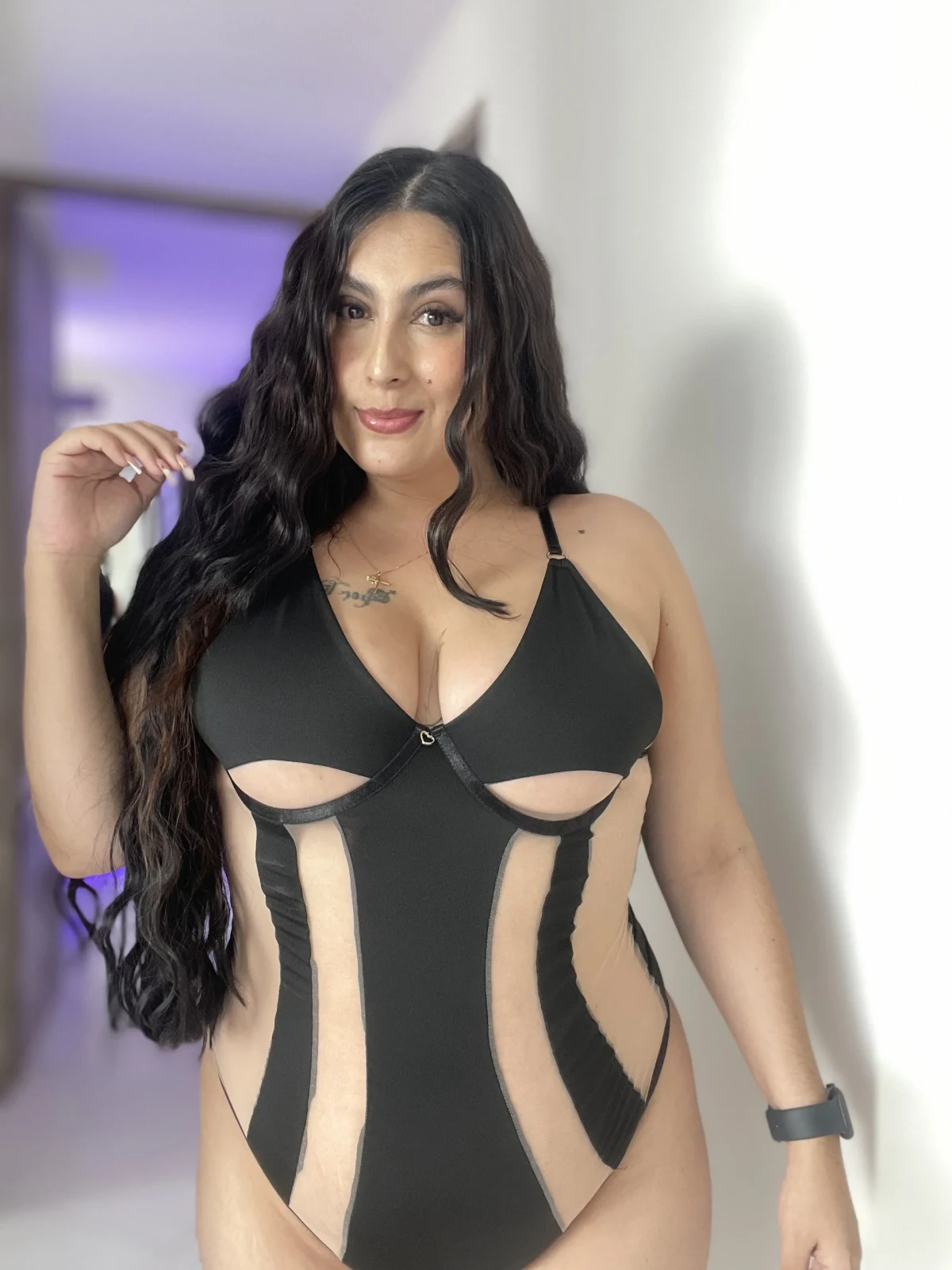 Body con Detalles Transparentes – Moda Inclusiva | Vicsy — vista principal