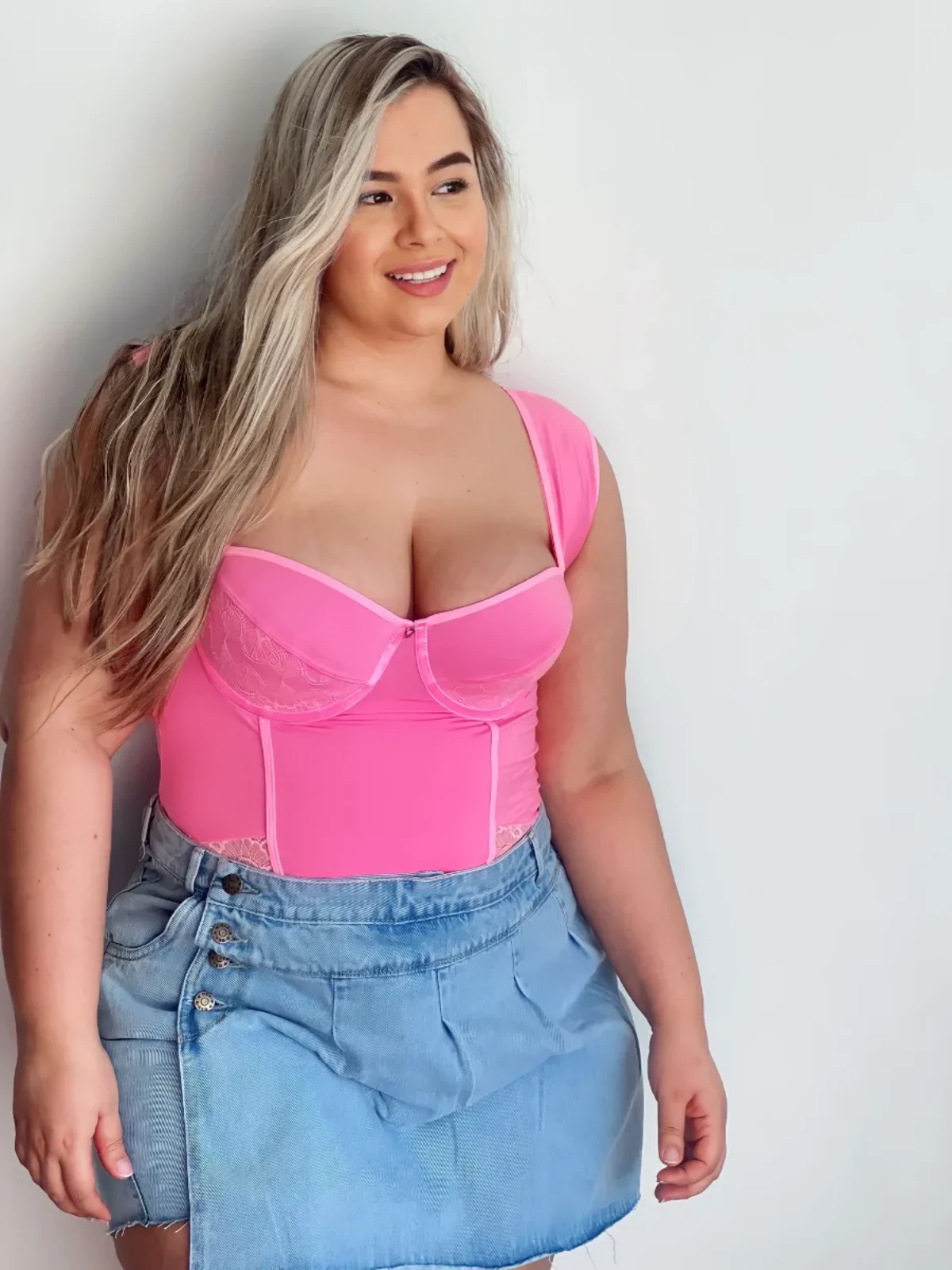 Body Barbie con Encaje – Tallas Grandes | Vicsy — vista principal