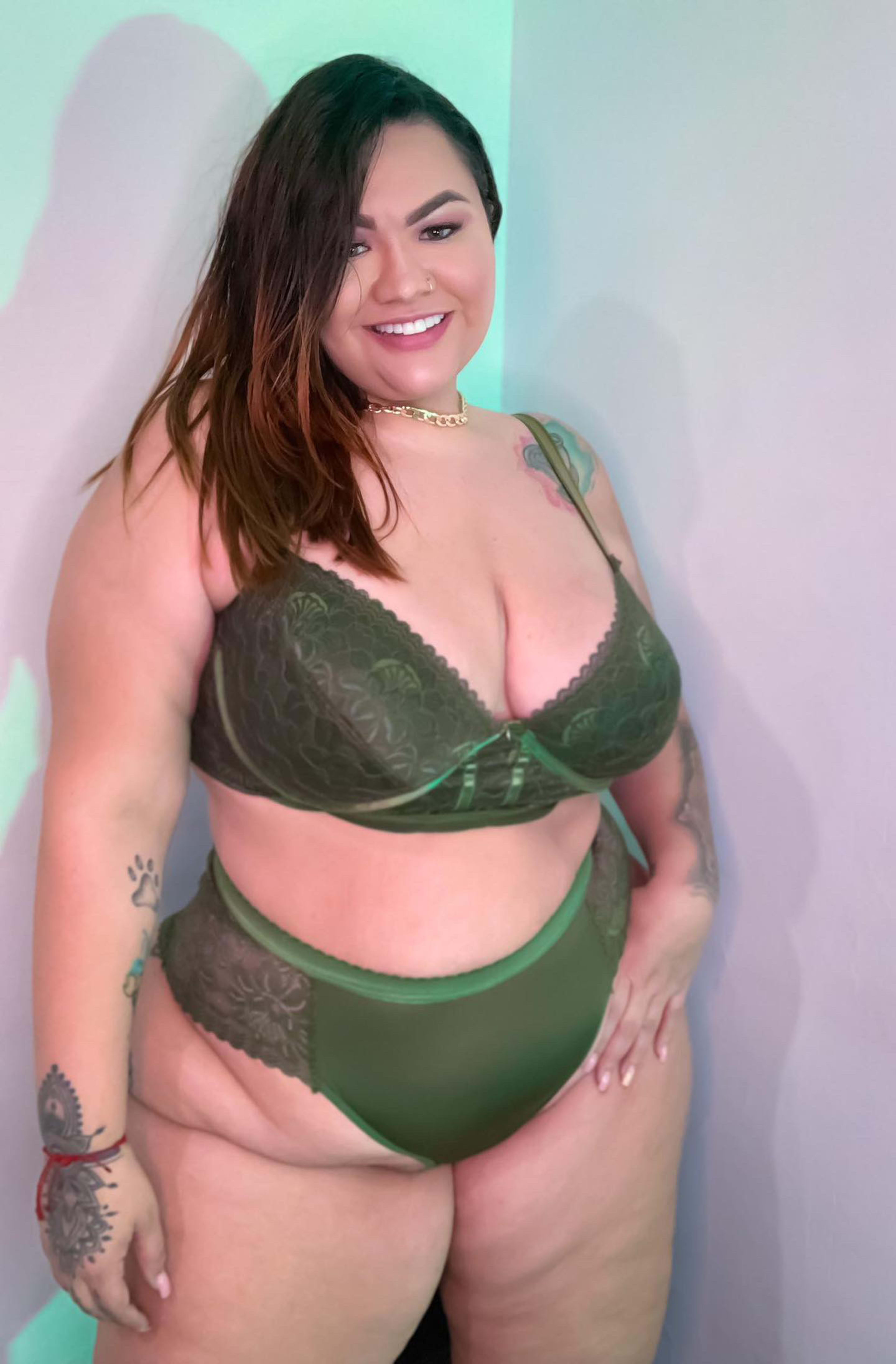 Conjunto Lencería Encaje – Tallas Grandes | Vicsy — vista principal