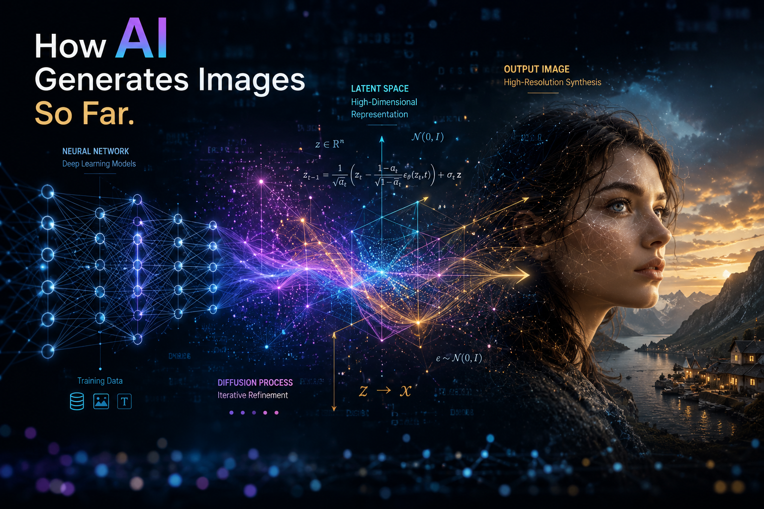 How AI Generates Images: A Professional Retrospective and State-of-the-Field Analysis
