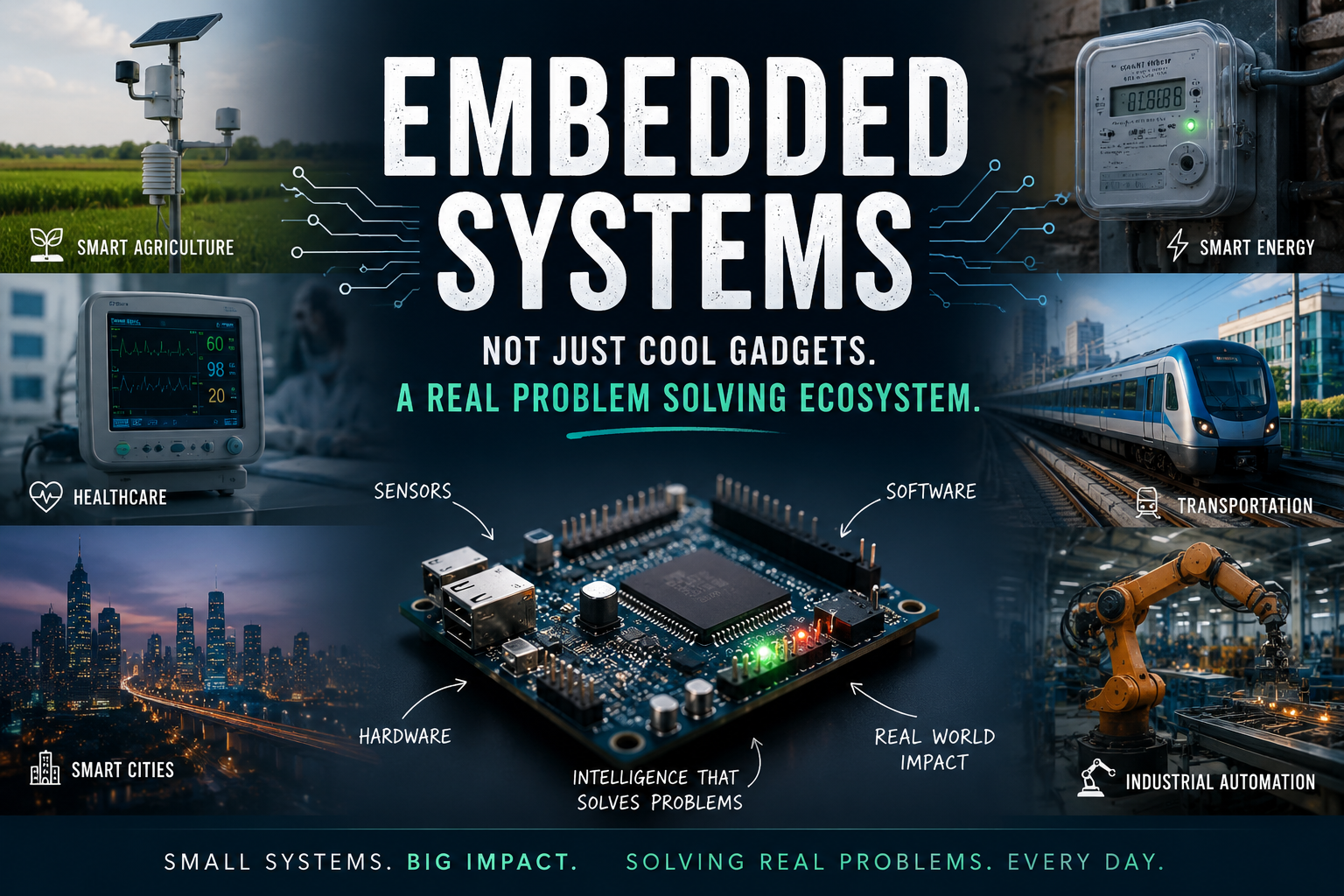 "Embedded Systems" Are Not Just Cool Gadgets — They Are the Quiet Machinery of Real Problem Solving