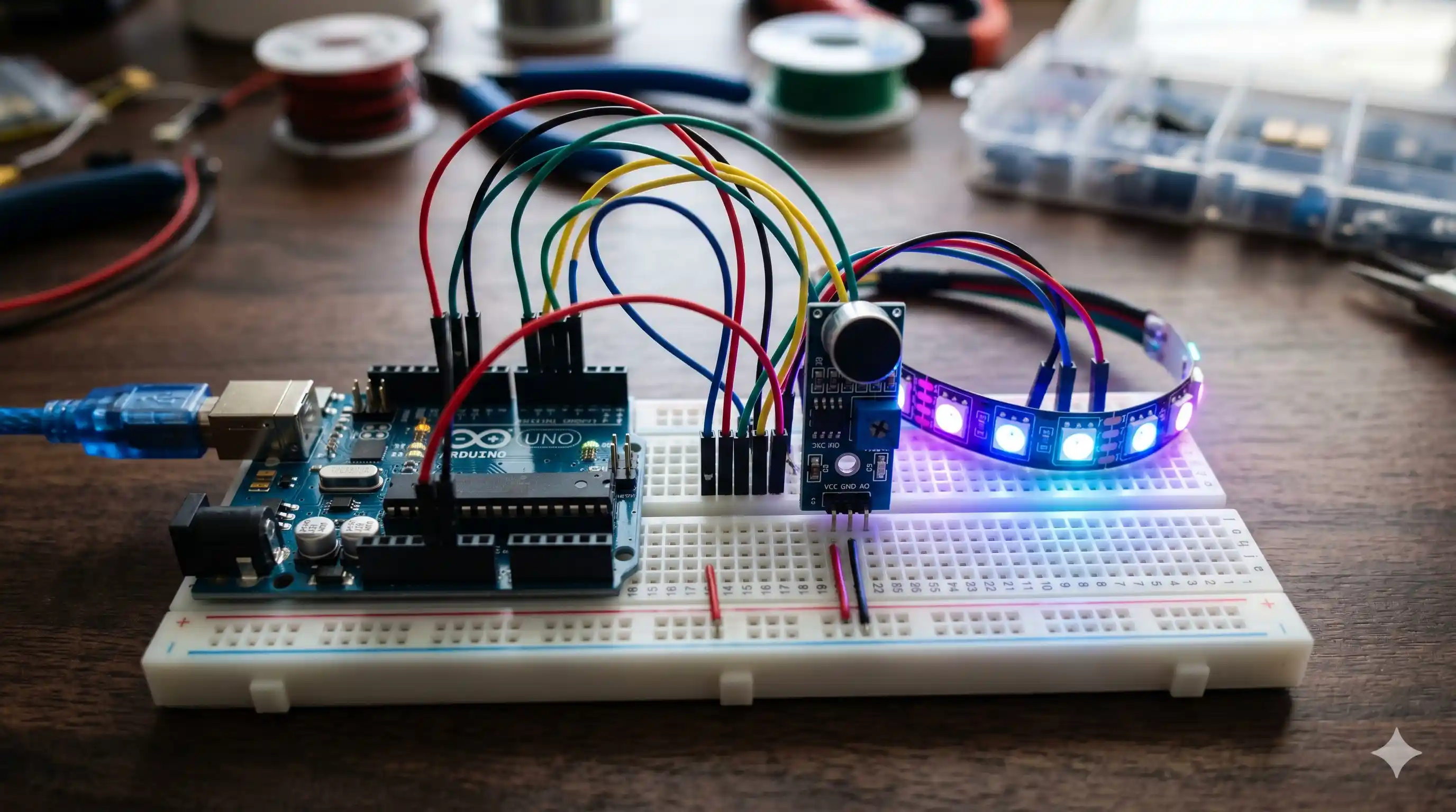 Sound Based Led Lights