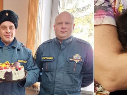 Потерявшую сознание кошку Бусеньку спас пожарный в Новосибирске