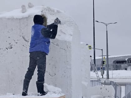 25-й Фестиваль снежной скульптуры открыли в Новосибирске
